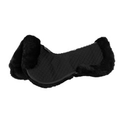 Katoenen en schapenwollen schokdemper Equestro Zwart / zwart Katoenen en schapenwollen schokdemper Equestro Zwart / zwart