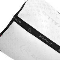 Geheugenfoam schokdemper met dubbelzijdige gelgrip Acavallo Zand / zwart Geel