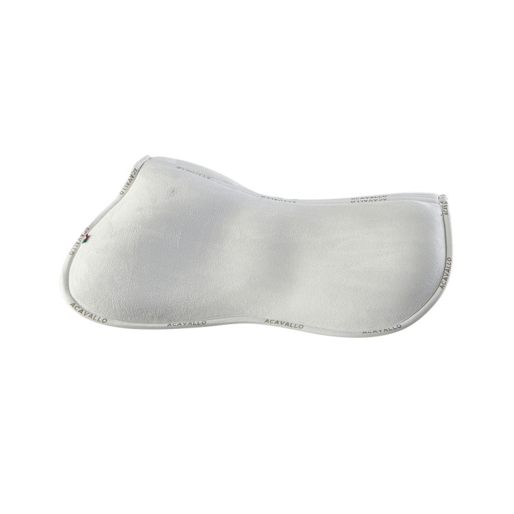 Geheugenschuim schokdemper met hexagonaal gel en verhoogd achterstuk Acavallo Geheugenschuim schokdemper met hexagonaal gel en verhoogd achterstuk Acavallo