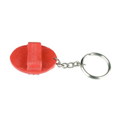 Sleutelhanger met kleine roskam Sleutelhanger met kleine roskam