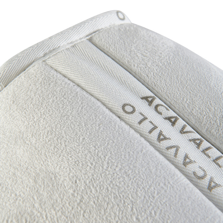 Geheugenschuim schokdemper met hexagonaal gel en verhoogd achterstuk Acavallo Geheugenschuim schokdemper met hexagonaal gel en verhoogd achterstuk Acavallo