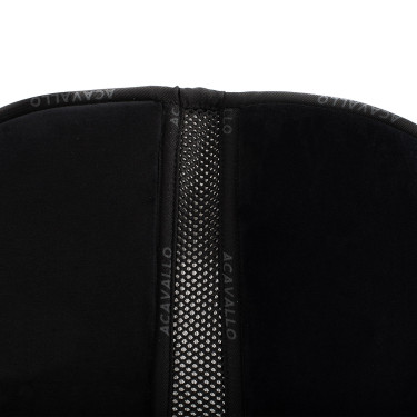 Traagschuim schokdemper en siliconen grip Acavallo Zwart