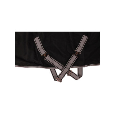 Waterdichte deken Bucas Anniversary Turnout 150g SD Zwart / zilver Waterdichte deken Bucas Anniversary Turnout 150g SD Zwart / zilver