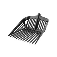 Kopstuk met spanen Kerbl Zwart Kopstuk met spanen Kerbl Zwart