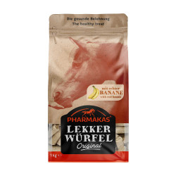 Bananensnoepjes voor paarden Pharmakas Bananensnoepjes voor paarden Pharmakas