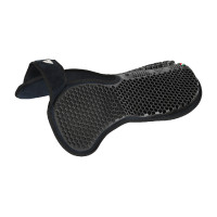 Acavallo schokdemper met schoftuitsparing, traagschuim, achterste verhoger Wit