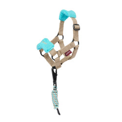 Vogue halster voor speelgoed Mini Pony LeMieux Azur Blauw