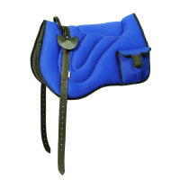 Barebackpad met zak Umbria Equitazione Rood Barebackpad met zak Umbria Equitazione Rood