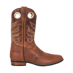 Westernlaarzen Pro-tech stijl Californië Bruin / chocolade
