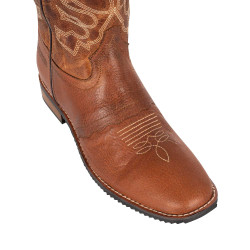 Westernlaarzen Pro-tech stijl Californië Bruin / chocolade
