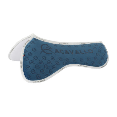 Acavallo Close Contact Stoßdämpfer mit Memoryschaum, Grip und Wirbelkanal Oceaan Blauw