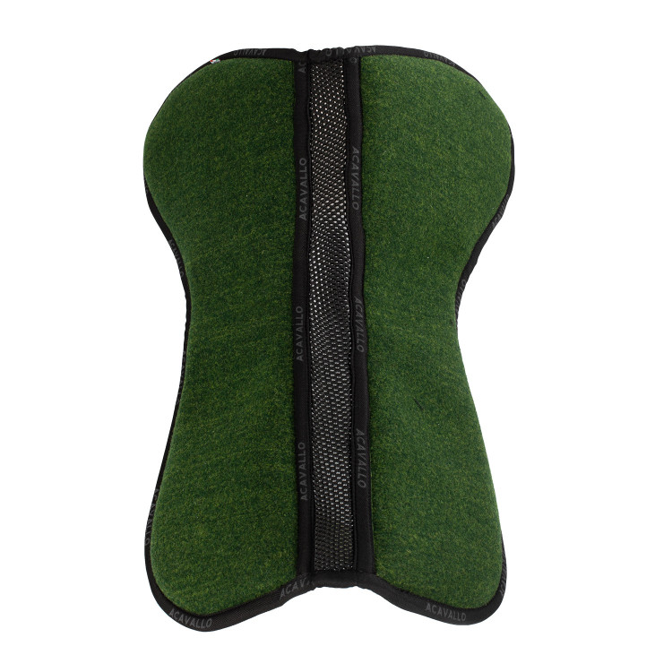 Acavallo CSO schokdemper vilt Close Contact met ruggegraatuitsparing en traagschuim Acavallo CSO schokdemper vilt Close Contact met ruggegraatuitsparing en traagschuim