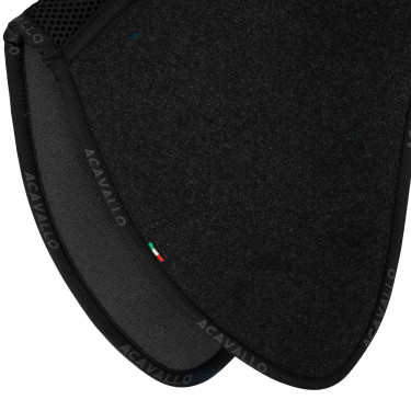 Acavallo CSO schokdemper vilt Close Contact met ruggegraatuitsparing en traagschuim Acavallo CSO schokdemper vilt Close Contact met ruggegraatuitsparing en traagschuim