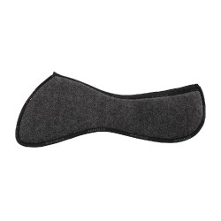 Amortisseur Acavallo CSO feutre Close Contact avec gouttière et mémoire de forme Charbon gris