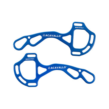 Takjes Hackamore Acavallo Alupro Blauw Takjes Hackamore Acavallo Alupro Blauw