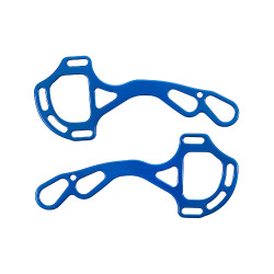 Takjes Hackamore Acavallo Alupro Blauw Takjes Hackamore Acavallo Alupro Blauw