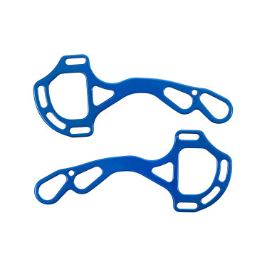 Takjes Hackamore Acavallo Alupro Blauw Takjes Hackamore Acavallo Alupro Blauw