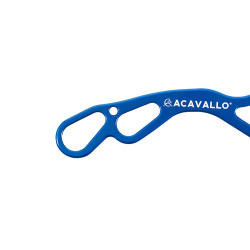 Takjes Hackamore Acavallo Alupro Blauw Takjes Hackamore Acavallo Alupro Blauw