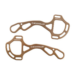 Takjes Hackamore Acavallo Alupro Brons Bruin