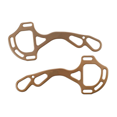 Takjes Hackamore Acavallo Alupro Brons Bruin