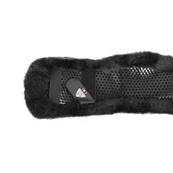 Acavallo Anatomische Korte Singelhoes Gel & Wol Zwart Acavallo Anatomische Korte Singelhoes Gel & Wol Zwart