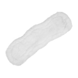 Acavallo Anatomische Korte Singelhoes Gel & Wol Wit