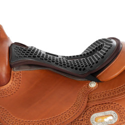 Zadelhoes Acavallo Ortho-Coccyx Western Gel Hexagonal Dri-Lex 20mm Zadelhoes Acavallo Ortho-Coccyx Western Gel Hexagonal Dri-Lex 20mm