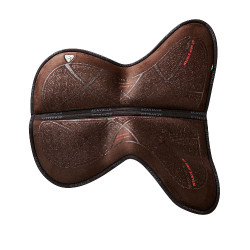 Acavallo schokdemper grip en traagschuim Close Contact Bruin / brons