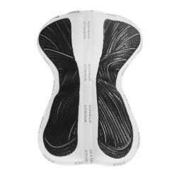 Klassieke gel schokdemper Acavallo Close Contact met traagschuim Wit