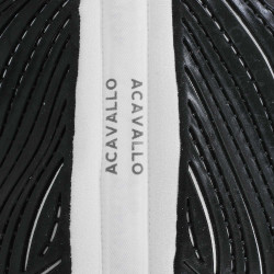 Klassieke gel schokdemper Acavallo Close Contact met traagschuim Wit