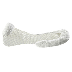 Ademend Gel-schokdemper Acavallo met schapenvacht rand Ademend Gel-schokdemper Acavallo met schapenvacht rand