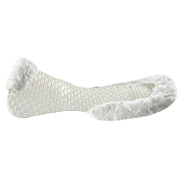 Ademend Gel-schokdemper Acavallo met schapenvacht rand Ademend Gel-schokdemper Acavallo met schapenvacht rand