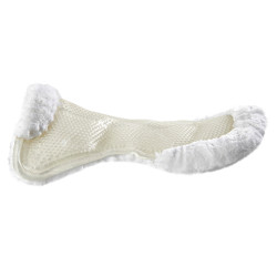 Amortisseur Acavallo Classic Gel en schapenvacht Transparant / wit