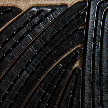 Acavallo Classic Gel schokdemper met traagschuim Zandkleurig Beige