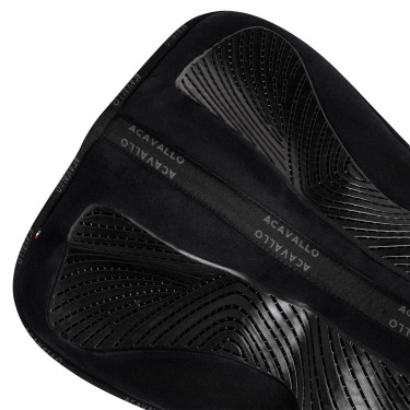 Acavallo Classic Gel schokdemper met traagschuim Zwart