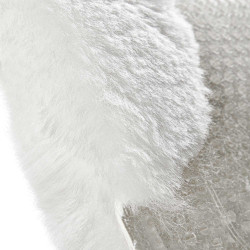 Mixte Close Contact zadelonderlegger Acavallo Classic met volledige schapenvacht Transparant / wit Mixte Close Contact zadelonderlegger Acavallo Classic met volledige schapenvacht Transparant / wit