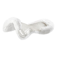 Acavallo Gel Schokdemper Volledig Lamsvel Transparant / wit