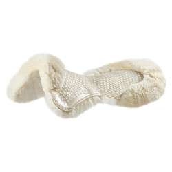 Acavallo Gel Schokdemper Volledig Lamsvel Transparant / natuurlijk