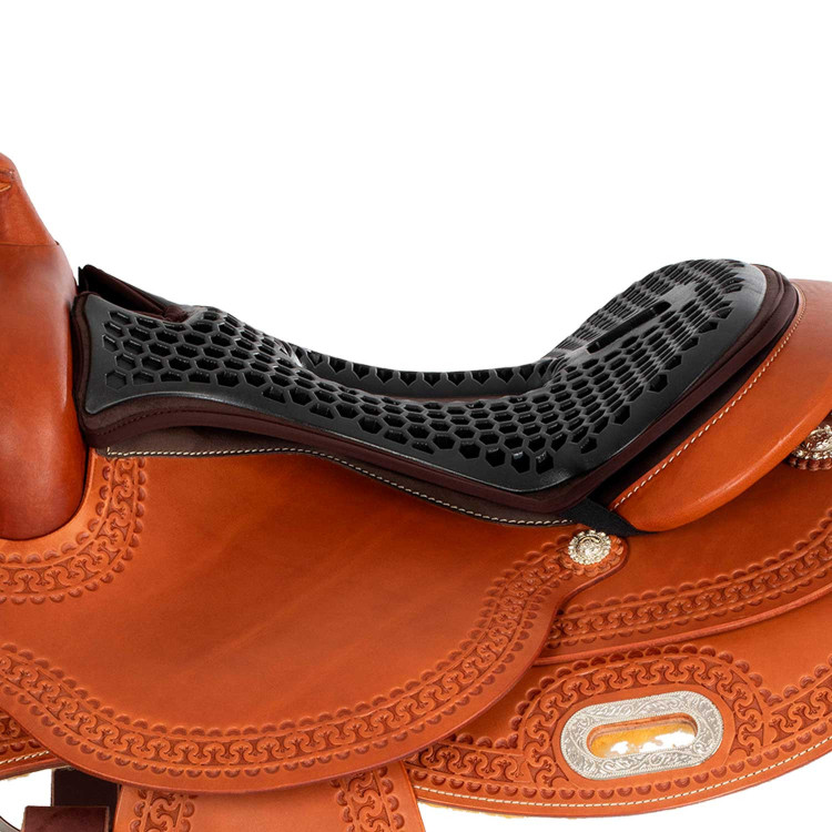 Zadelhoes Acavallo Ortho-Pubis Western Gel hexagonaal 20 mm Drylex Zadelhoes Acavallo Ortho-Pubis Western Gel hexagonaal 20 mm Drylex