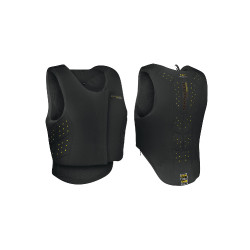 Beschermvest Komperdell Frontzip Junior Zwart Beschermvest Komperdell Frontzip Junior Zwart