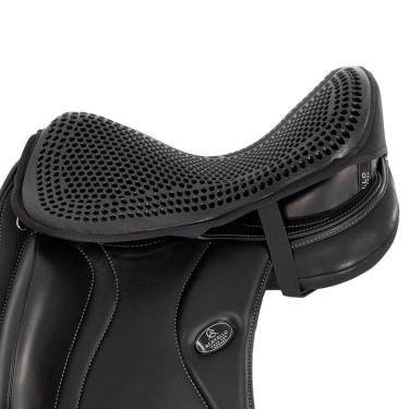 Zadeldek Acavallo Gel Out Cushion Ride 20 mm - Dressuur Zwart