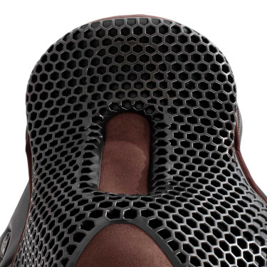 Gel-schokdemper zadelhoes Acavallo Ortho Pubis - Dressuur Bruin