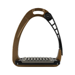 Acavallo Arena AluPro stijgbeugels Brons Bruin