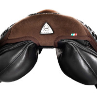 Zadelhoes schokdemper Acavallo Ortho Pubis - Springen Bruin