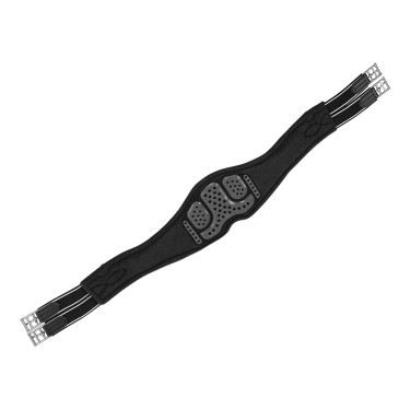 Anatomische singel Acavallo Gel & PVC Zwart Anatomische singel Acavallo Gel & PVC Zwart