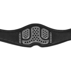 Anatomische singel Acavallo Gel & PVC Zwart Anatomische singel Acavallo Gel & PVC Zwart