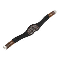 Anatomische singel Acavallo Gel & PVC Bruin