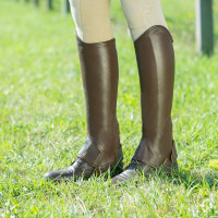 Mini-chaps leer Horze Spirit Bruin Mini-chaps leer Horze Spirit Bruin