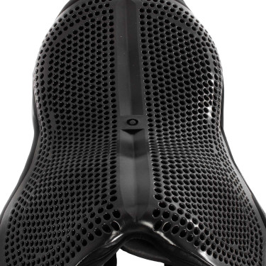 Zitkussen Acavallo Gel Out Cushion Ride 20 mm - Springen Zwart