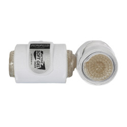 Combi-bandages Acavallo gel en elastiek Wit